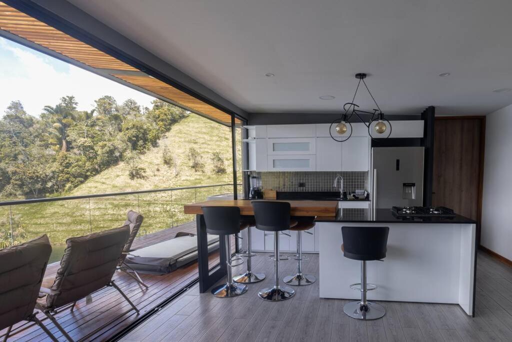 Sky House Cabana Guatape La Pradera  Zewnętrze zdjęcie